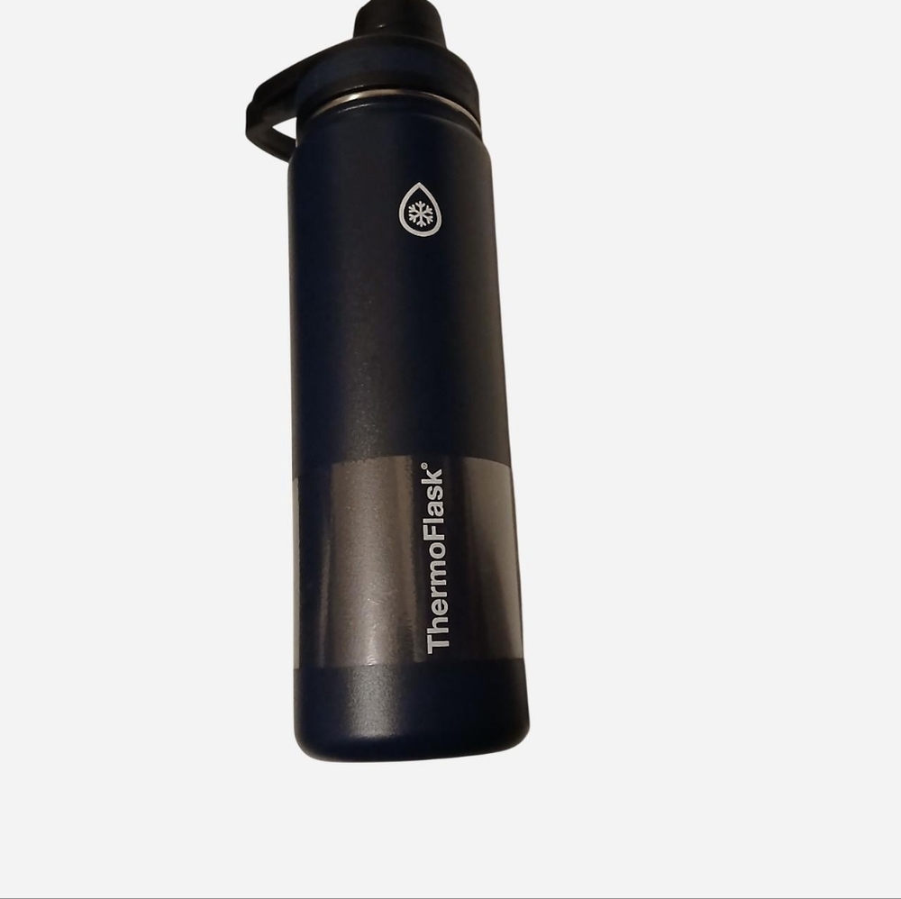 NWT ThermoFlask Blue Insulated Water Bottle
